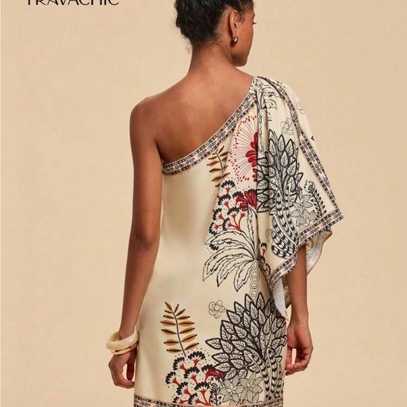 One-Shoulder Mini Dress - Picture 3 of 8